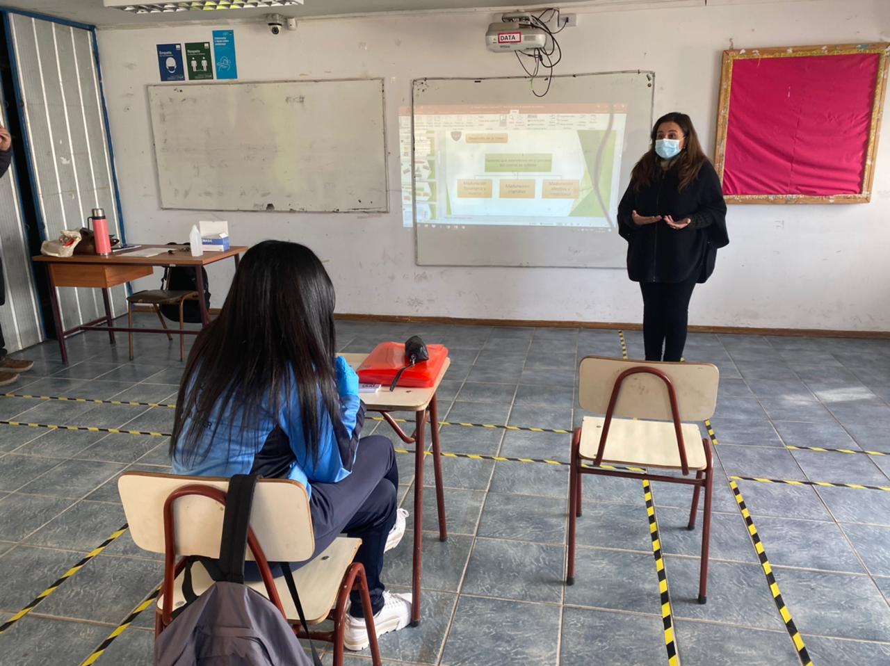 Carreras técnicas del Liceo Manuel Montt de San Javier retornaron a